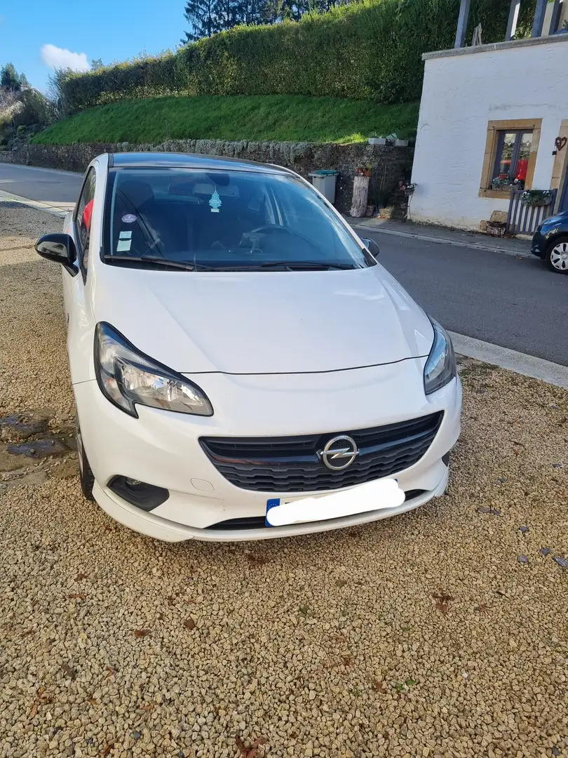 Opel Corsa Black édition 1.0 Turbo ecoFLEX Start/Stop Blanc - 1