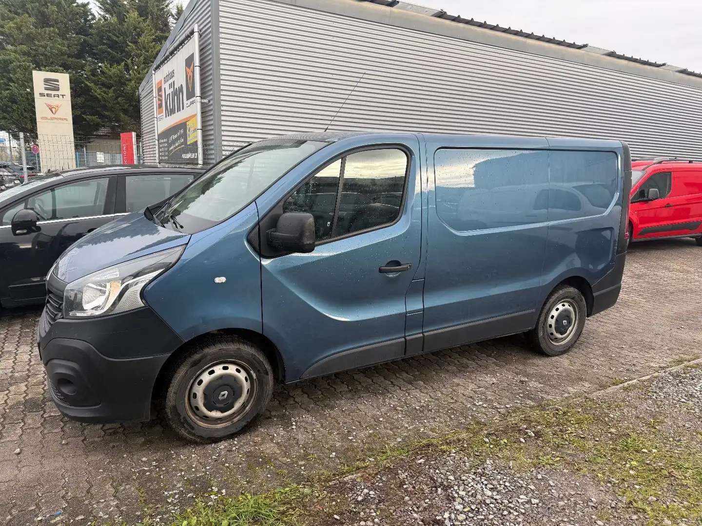 Renault Trafic EURO 6 , 3 SITZER Blau - 1