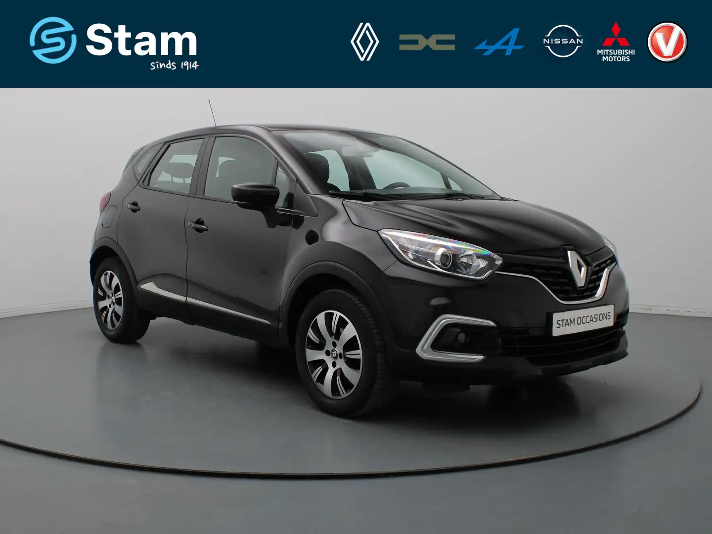 Renault Captur 90pk TCe Limited Cruise | Climate | Parkeersens. a Noir - 1