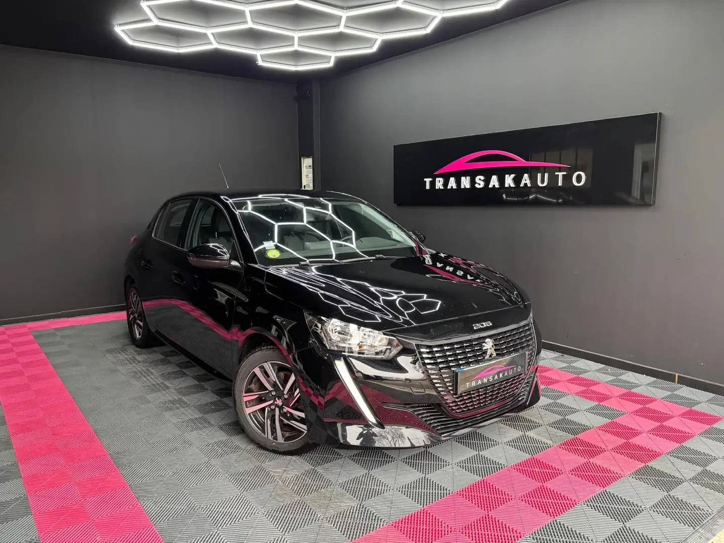 Peugeot 208 208 BlueHDi 100ch S\u0026amp;S BVM5 Allure Blanc - 1