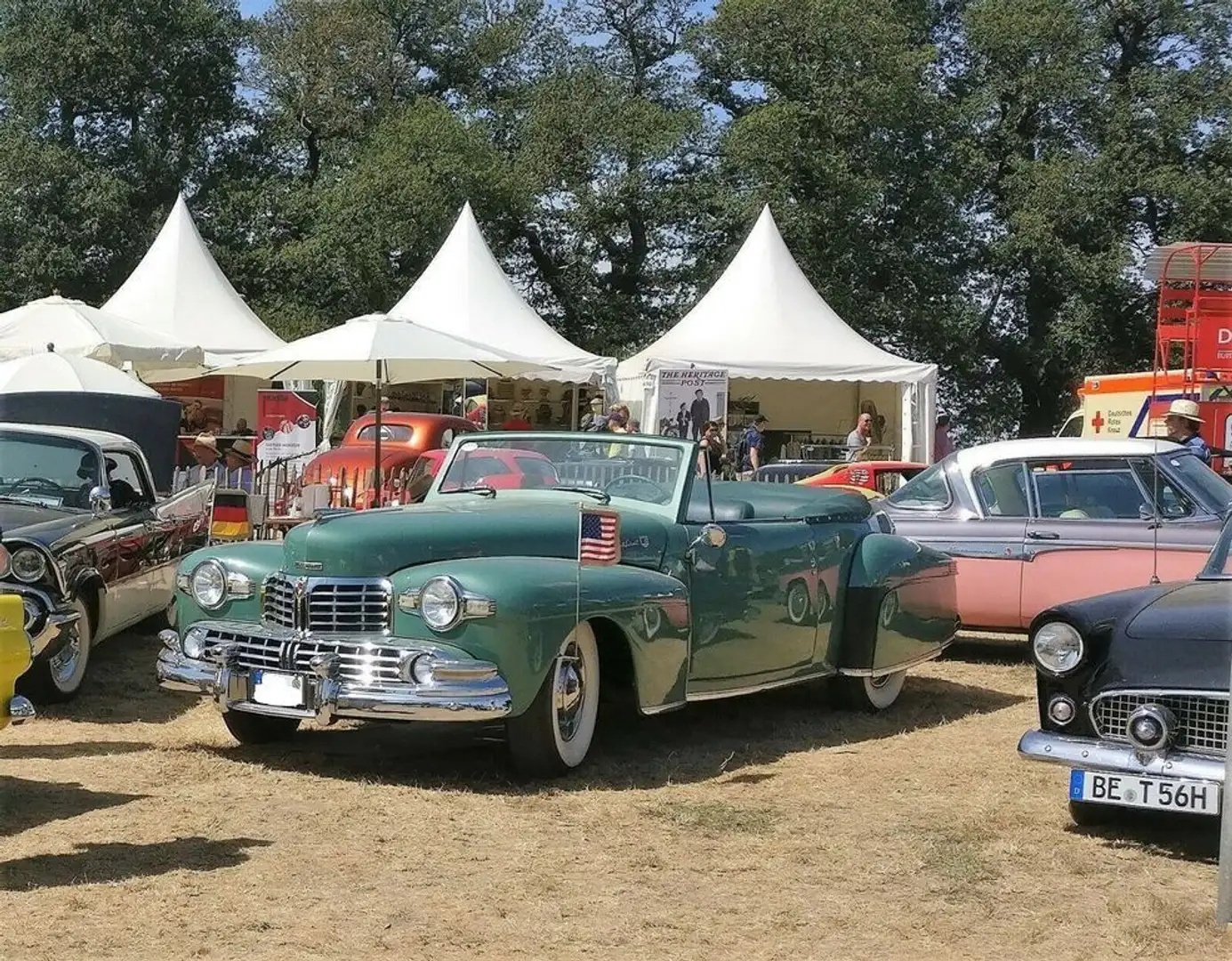 Lincoln Continental Convertible V12 - Der Superlativ!! Groen - 1