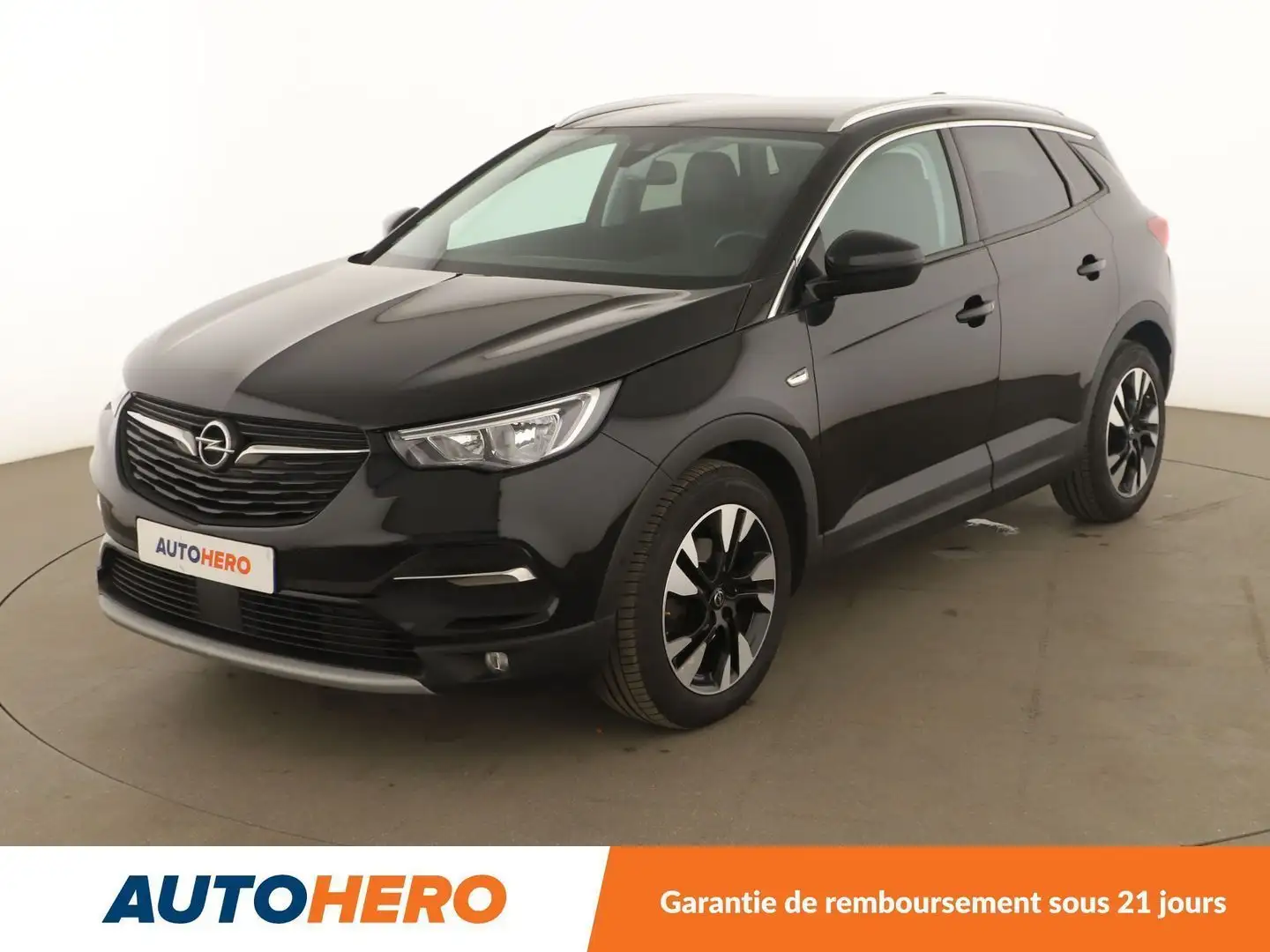 Opel Grandland X 1.2 Turbo Design Line Automatique Noir - 1