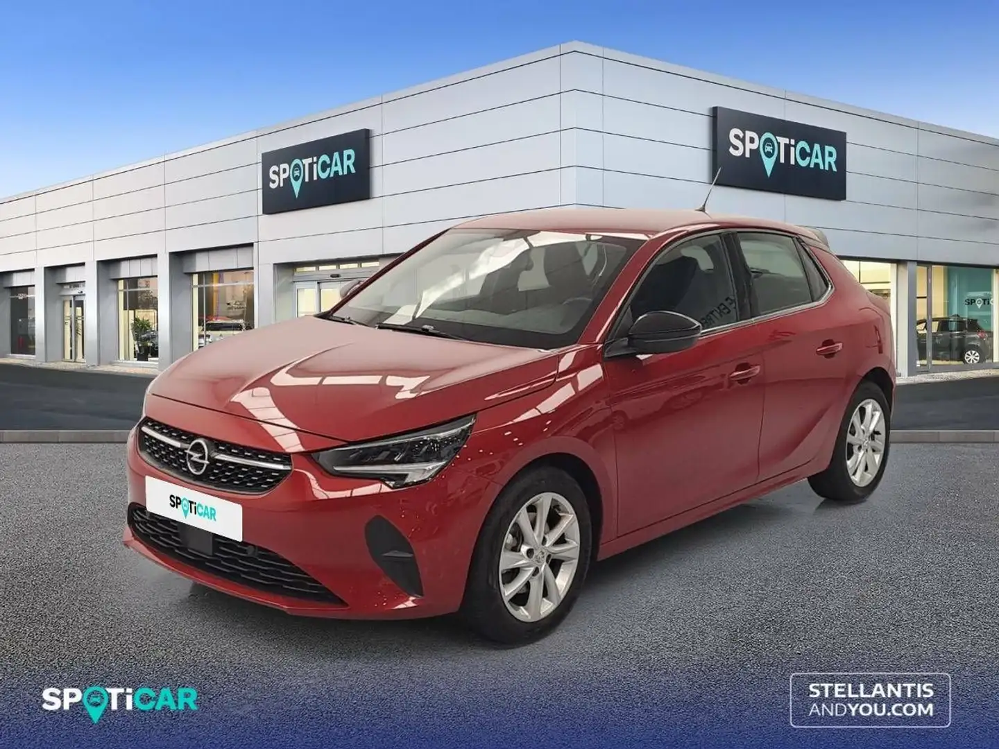 Opel Corsa 1.2 XEL S/S Edition 75 Rojo - 1