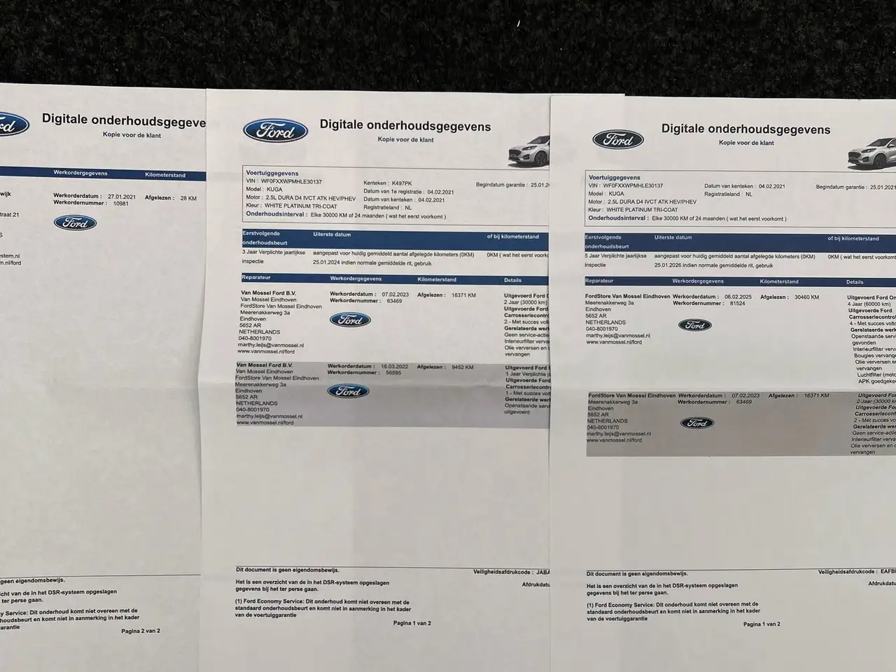 Ford Kuga 2.5 PHEV ST-Line X Origineel NL 1e Eigenaar, миниатюра 10