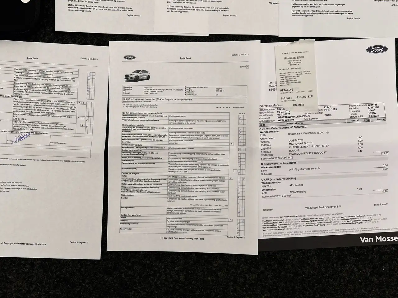 Ford Kuga 2.5 PHEV ST-Line X Origineel NL 1e Eigenaar, миниатюра 9