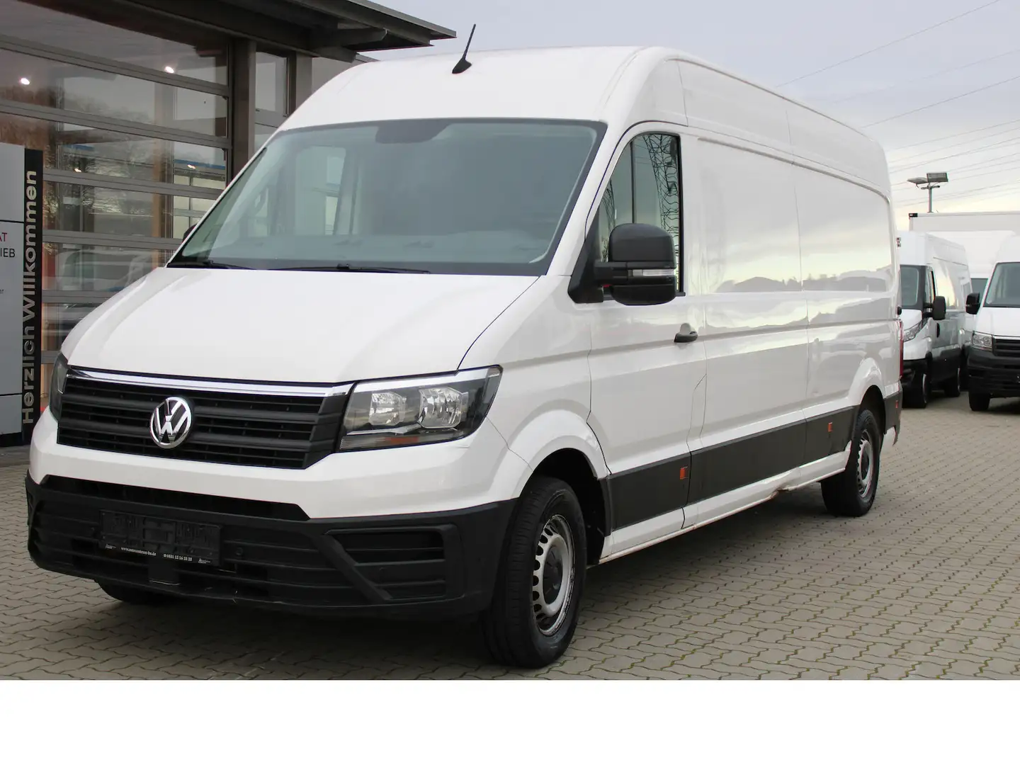 Volkswagen Crafter 35 TDI LANG HOCH *CAM*KLIMA Blanc - 1