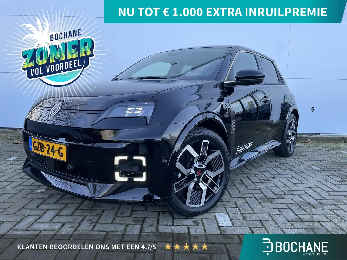Renault R 5 comfort range iconic cinq 52 kWh Чорний - 1