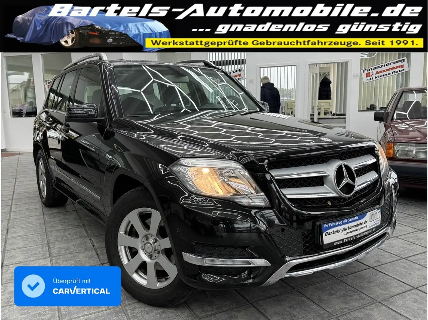 Mercedes-Benz GLK 220 CDI BE 4Matic, 2.Hand, Leder, 7G, AHK Fekete - 1