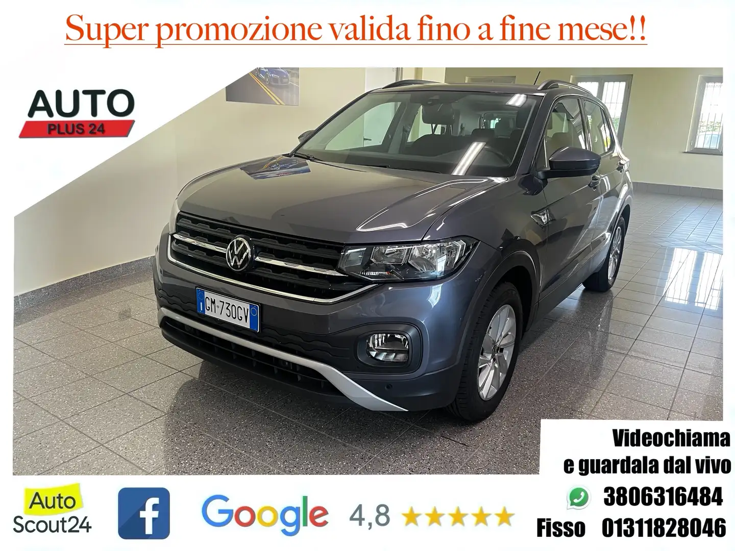 Volkswagen T-Cross 1.0 TSI Style CON PROMO PLUS Grau - 1