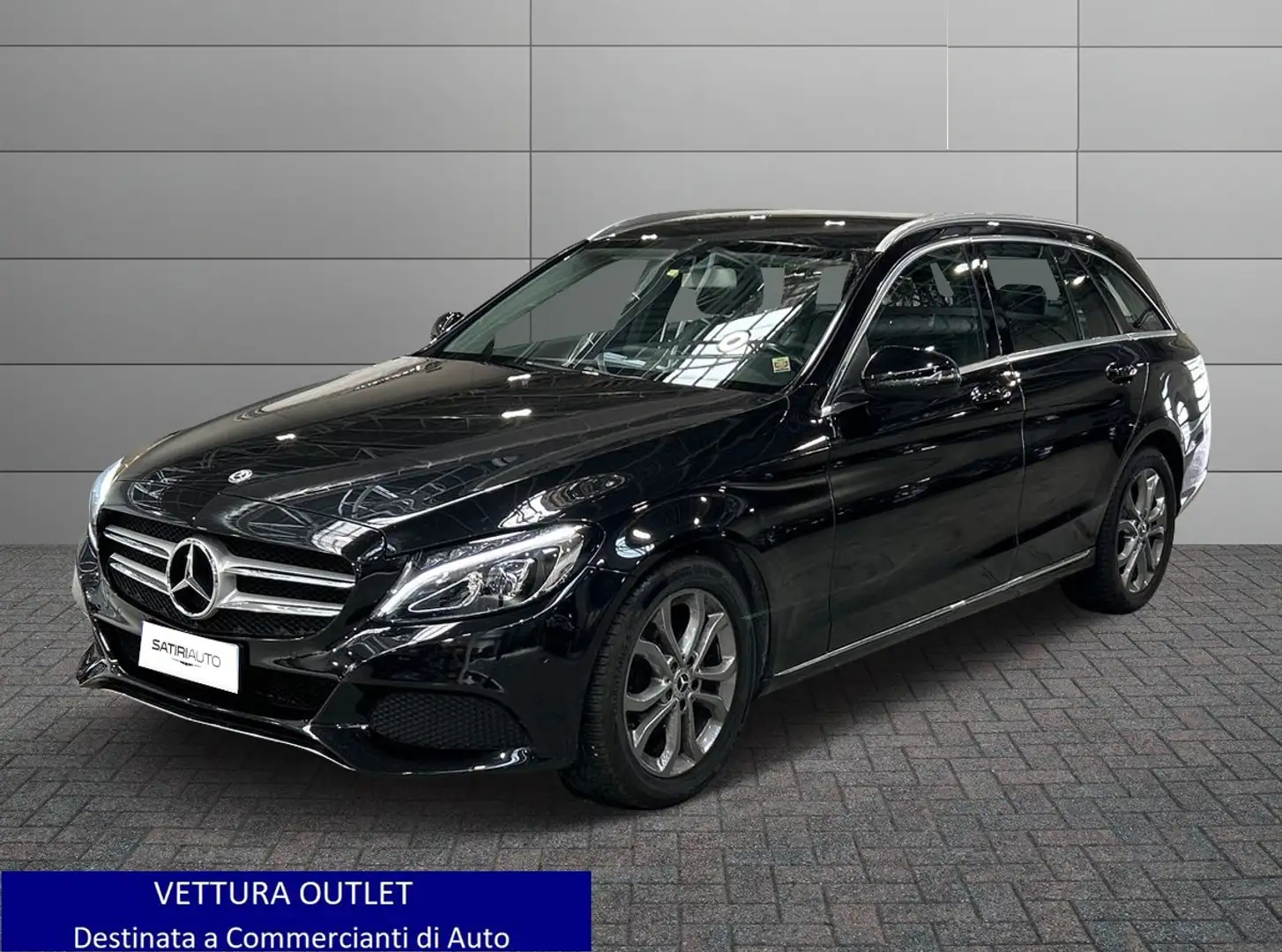 Mercedes-Benz C 200 200 d (bt) Exclusive auto Nero - 1