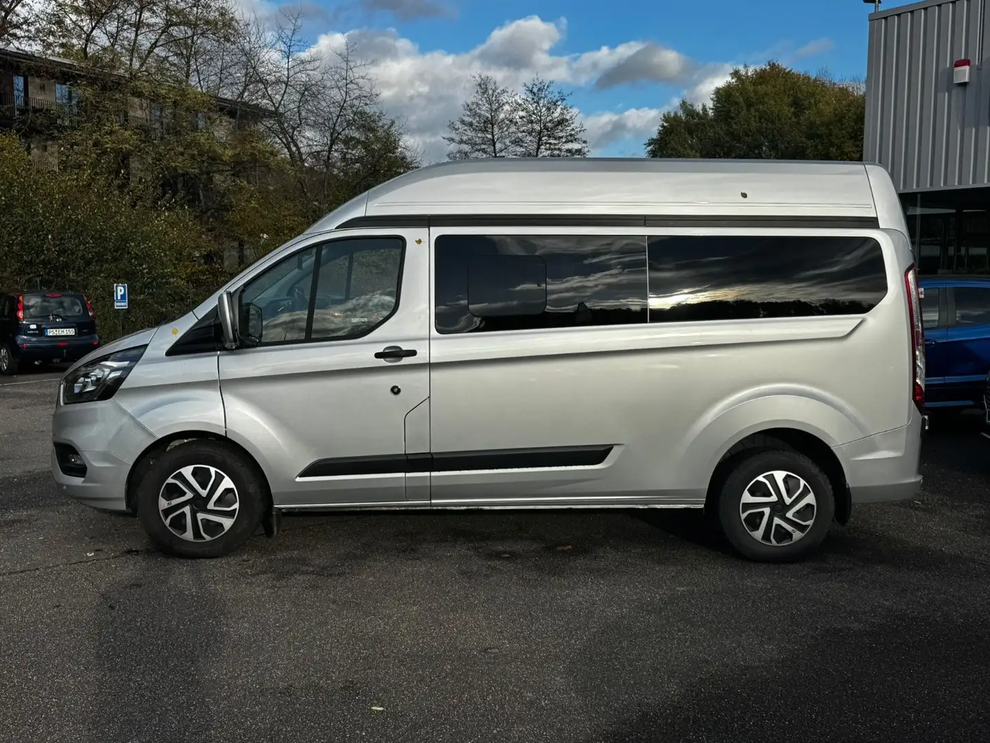 Ford Transit Custom Trend L2H2 2.0 EcoBlue Silber - 2