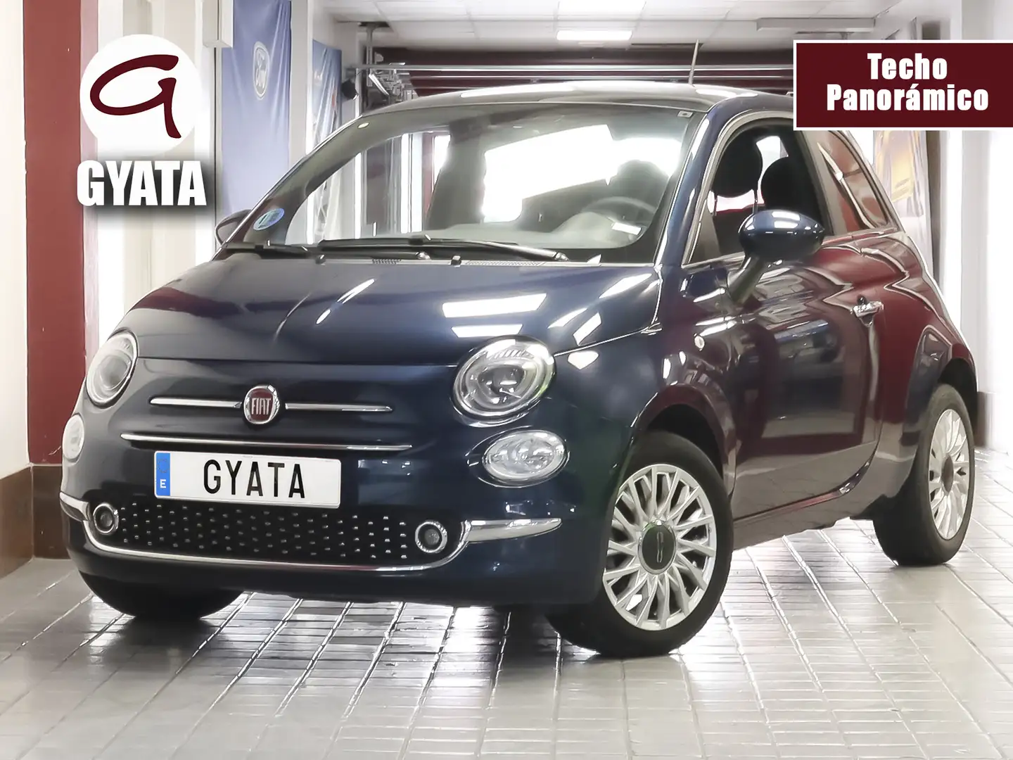 Fiat 500 1.0 Hybrid Dolcevita 52kW Azul - 1
