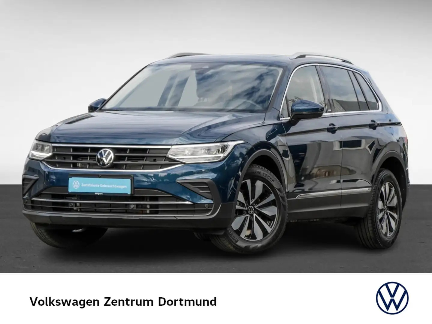 Volkswagen Tiguan 2.0 MOVE STANDHZ PANO AHK 360CAM ACC NAVI Bleu - 2