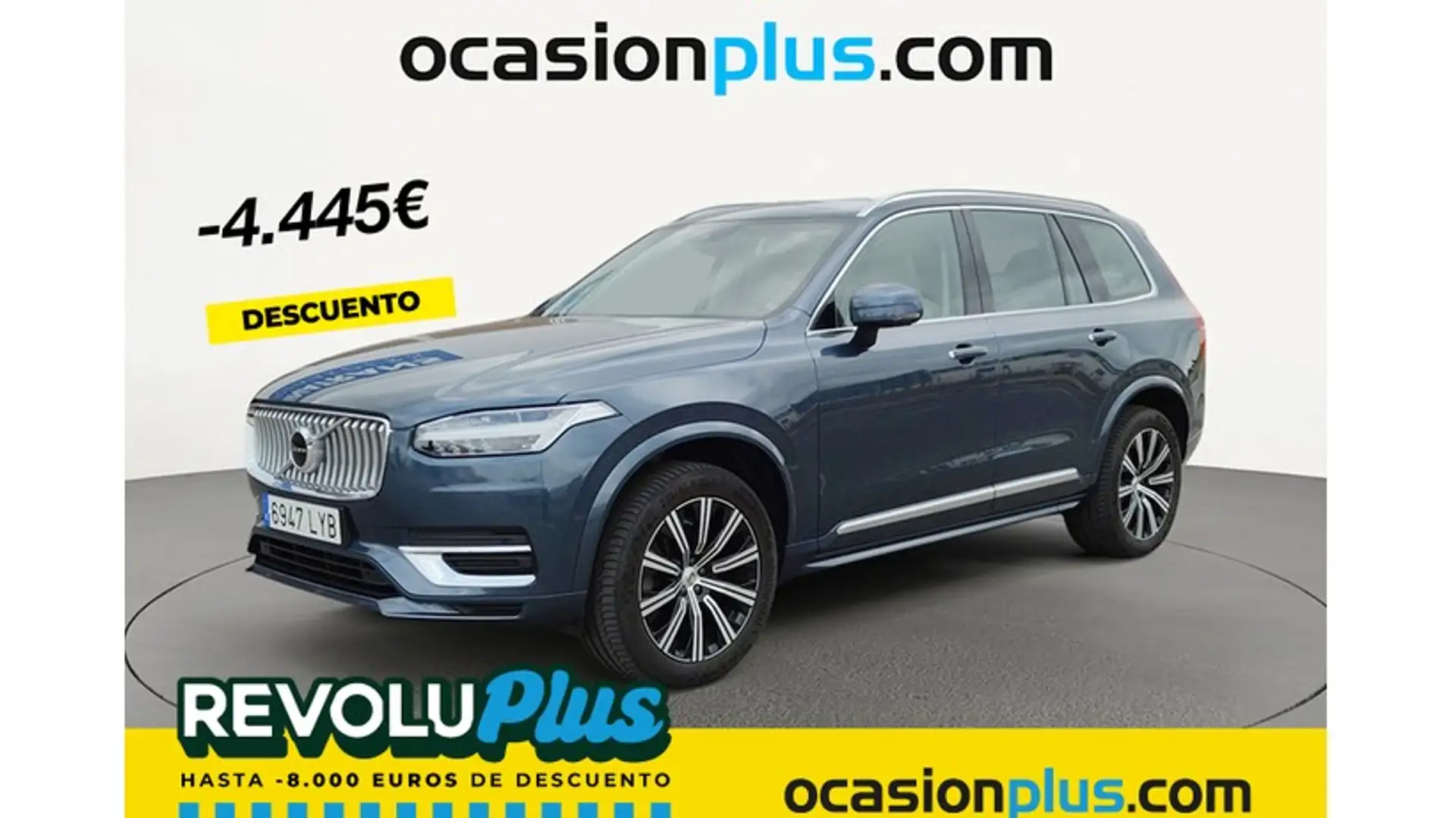 Volvo XC90 B5 Inscription 7pl. AWD Aut. Bleu - 1