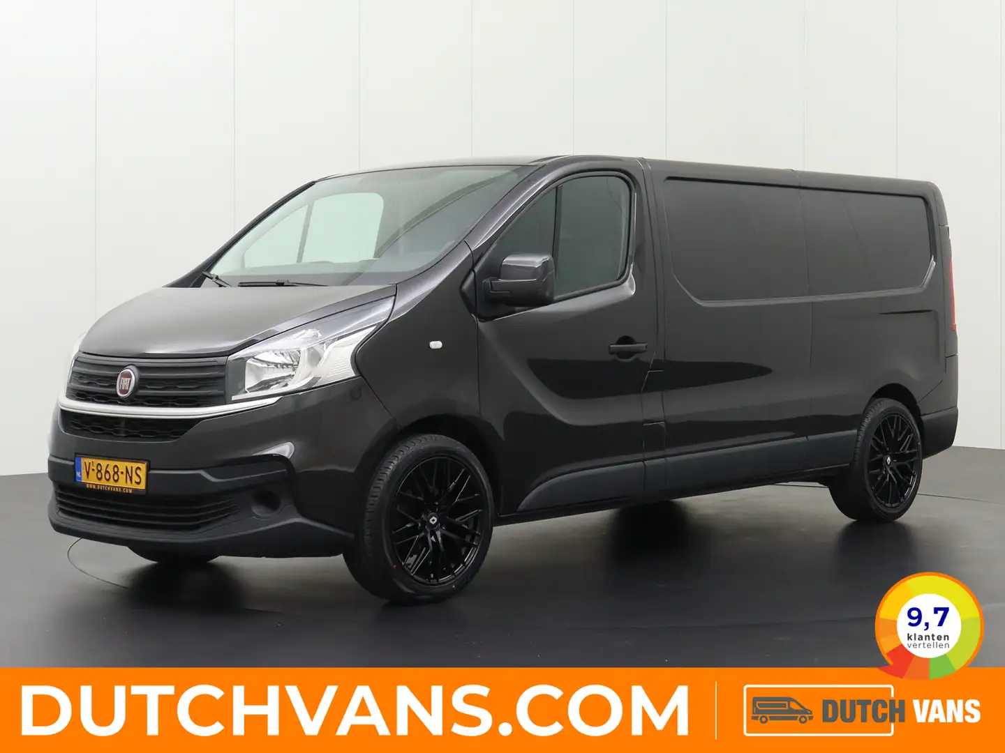 Fiat Talento 1.6MJ 120PK Lang Edizione | Airco | 3-Persoons | C crna - 1