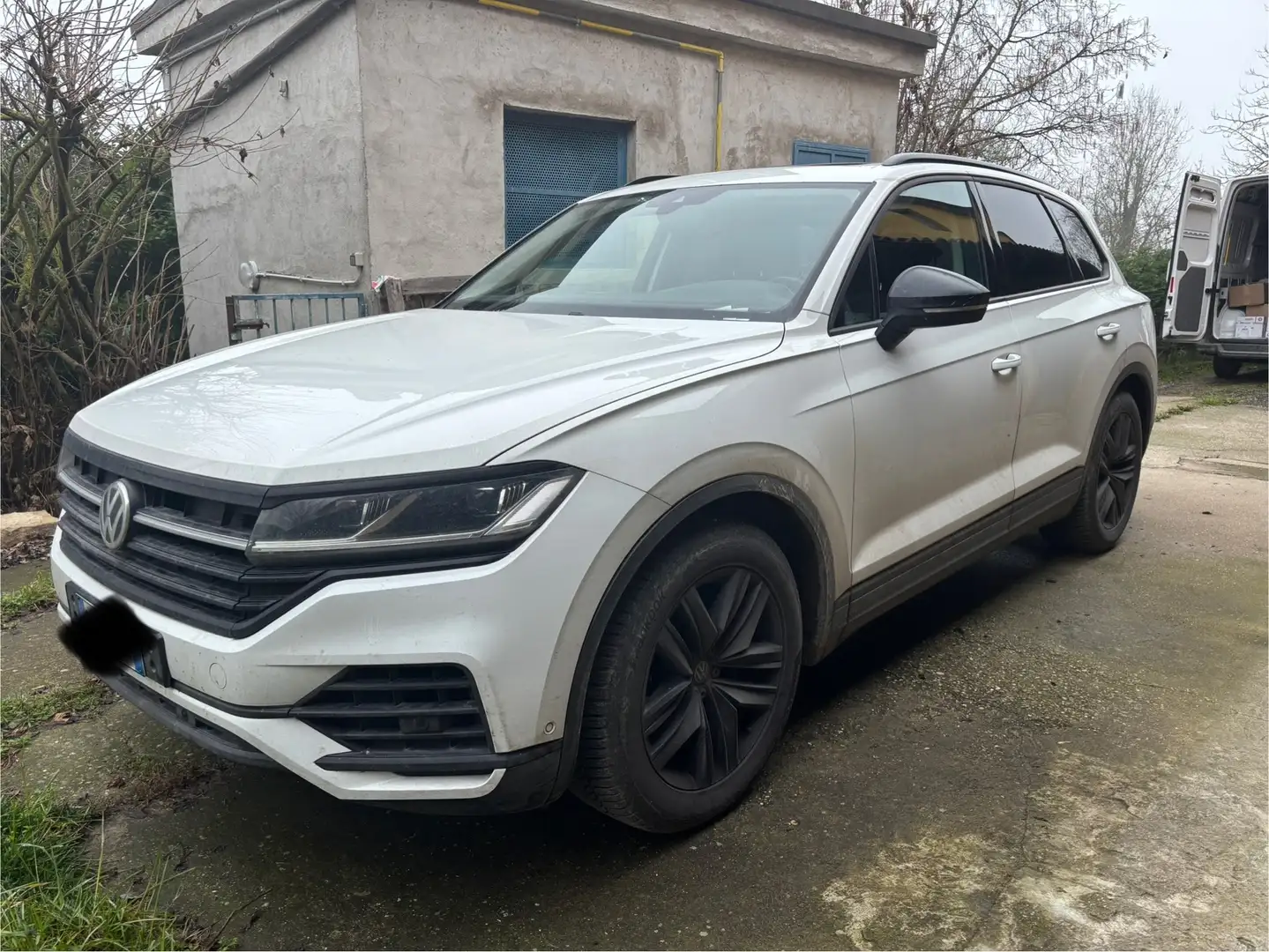 Volkswagen Touareg Touareg 3.0 V6 tdi Black Style 231cv tiptronic Bianco - 1