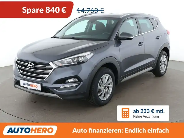 Hyundai TUCSON 1.6 Advantage blue 2WD *NAVI*TEMPO*CAM*PDC*SHZ*ALU