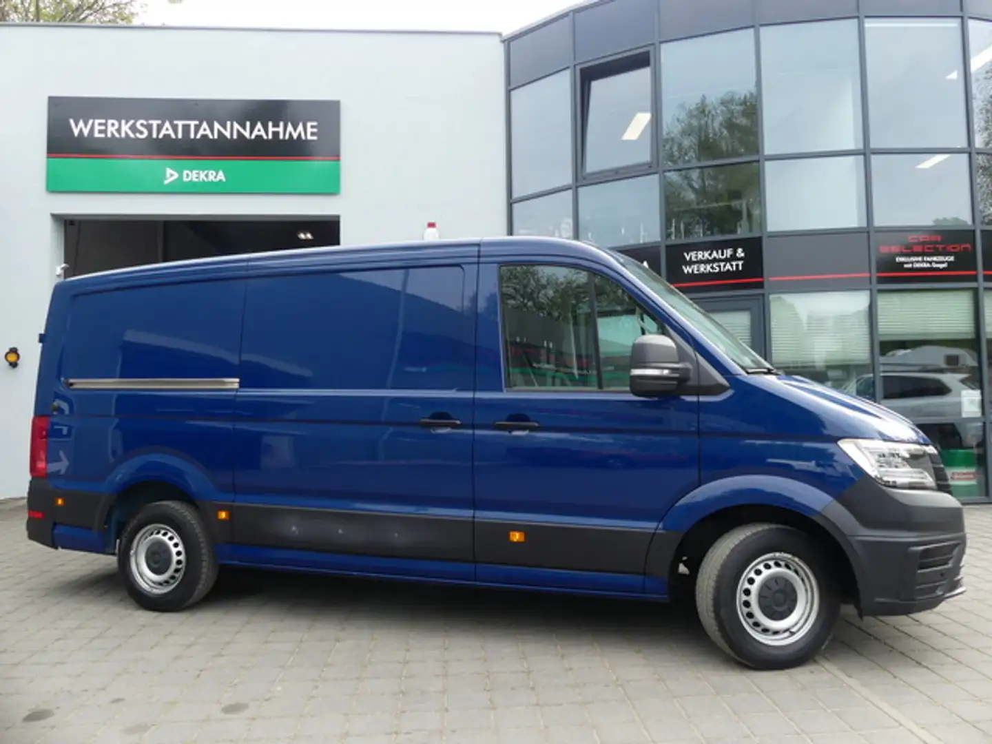 Volkswagen Crafter Kasten 35 Mittellang BOTT/STHZ/LED/AUTOMATIK Bleu - 1