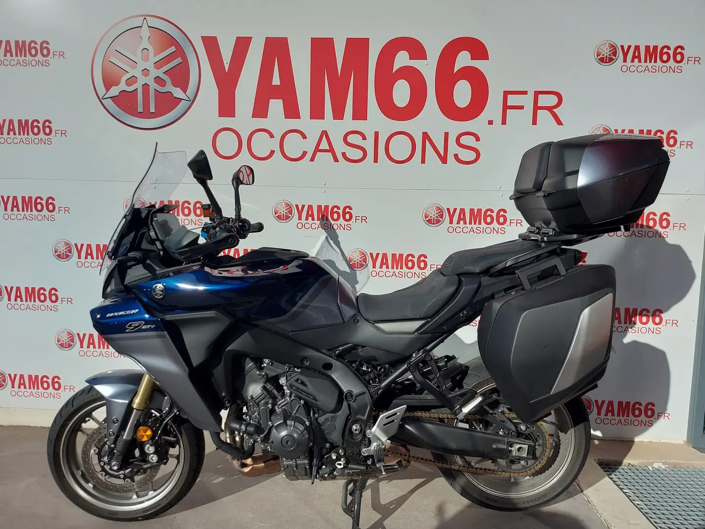 Yamaha Tracer 9 GT Bleu - 1