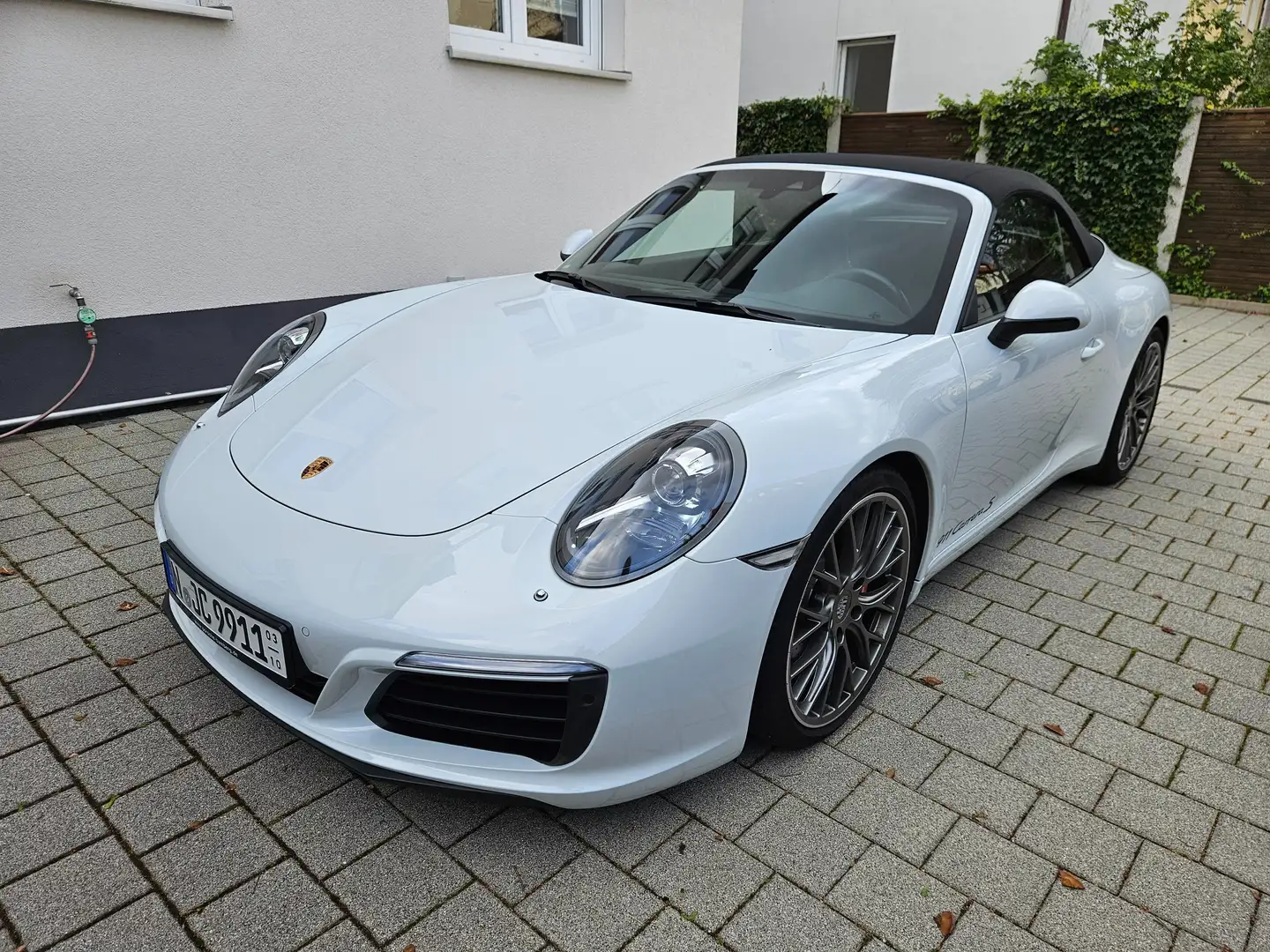 Porsche 991 911 Carrera S Cabriolet PDK Alb - 1