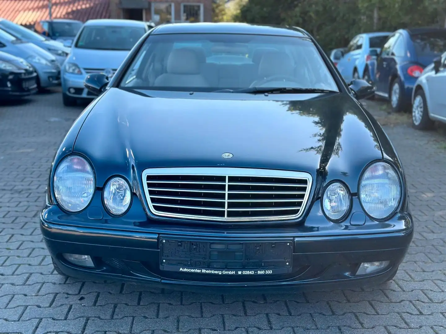 Mercedes-Benz CLK 200 AVANTGARDE Automatik Klima Tüv Bleu - 2