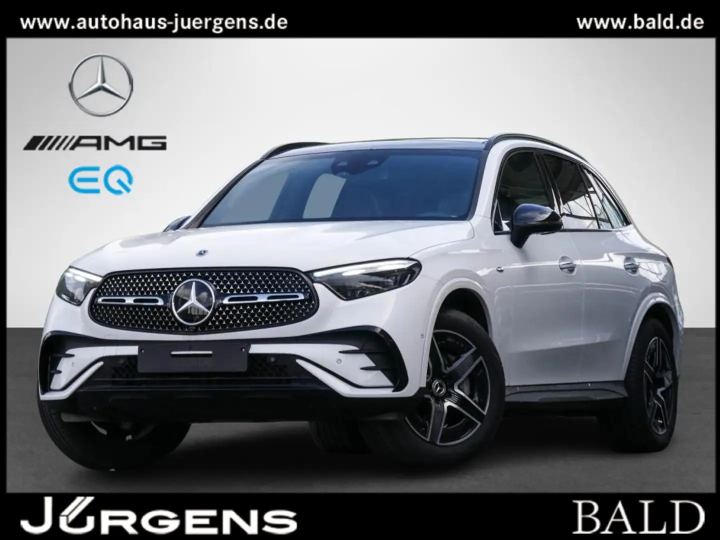 Mercedes-Benz GLC 400 e 4M AMG-Sport/Technik/Pano/Distr/AHK/19 Blanc - 1