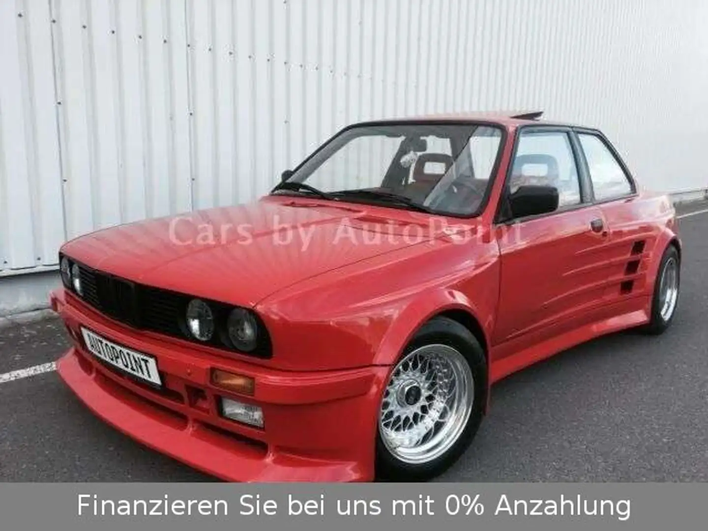 BMW 325 E30 325ix Allrad Folger-Breitbau Sammlerstück Kırmızı - 1