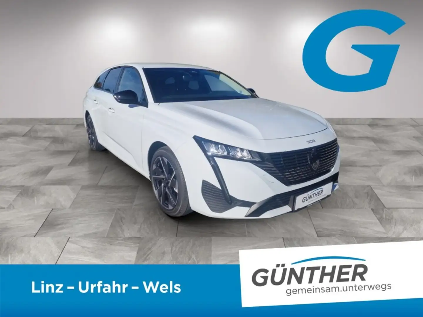 Peugeot 308 SW Allure BHDi 130 EAT8 Blanc - 2