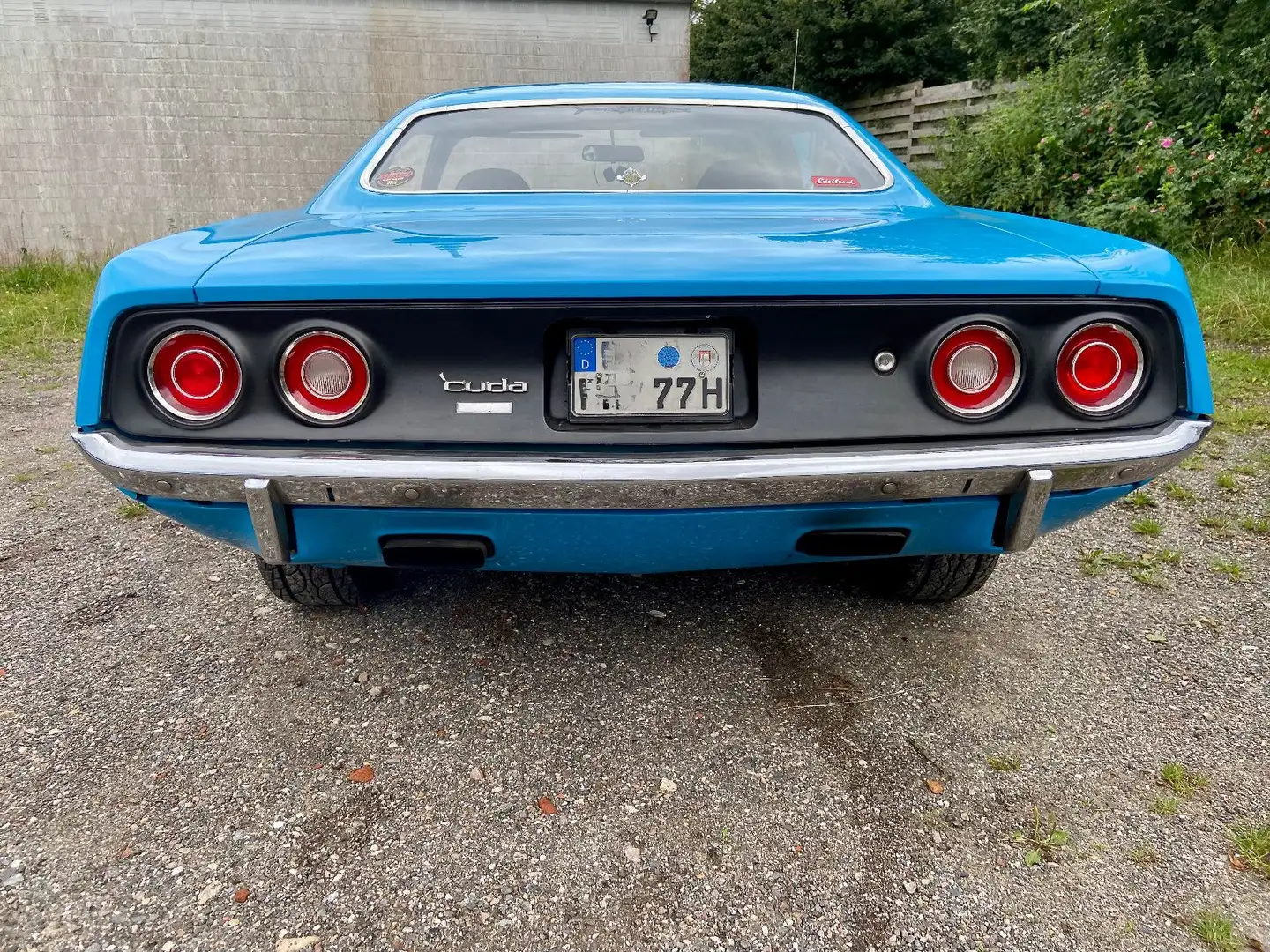 Plymouth Barracuda Cuda Seltenheit Top Zustand Blau - 2