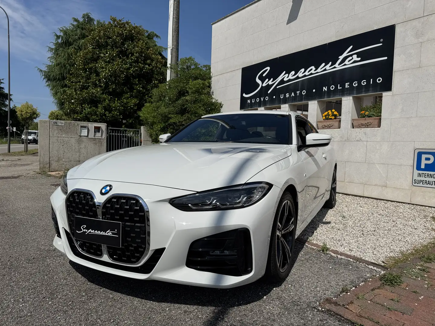 BMW 420 XDRIVE M SPORT PACK *TREVISO* Bianco - 2