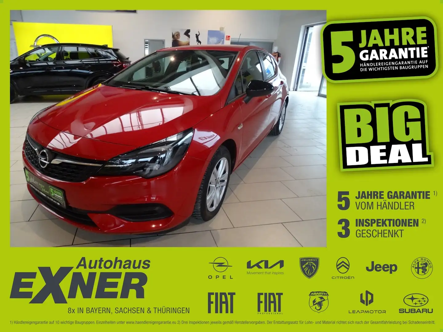 Opel Astra K 1.2 Turbo EDITION LED+SHZ+Winterp.+LM Rood - 1