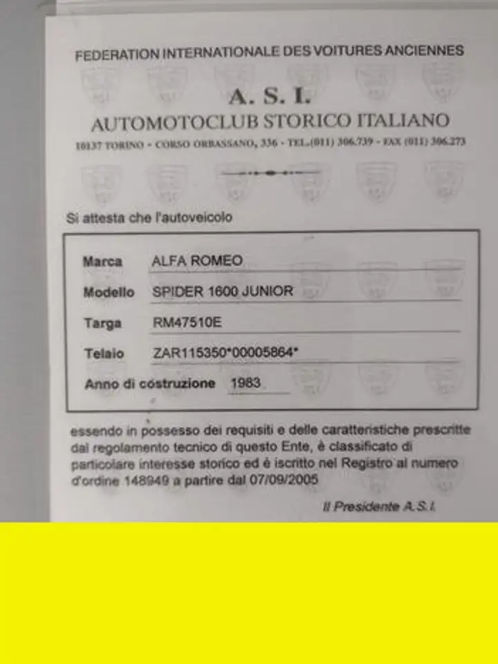 Alfa Romeo Spider, foto 12