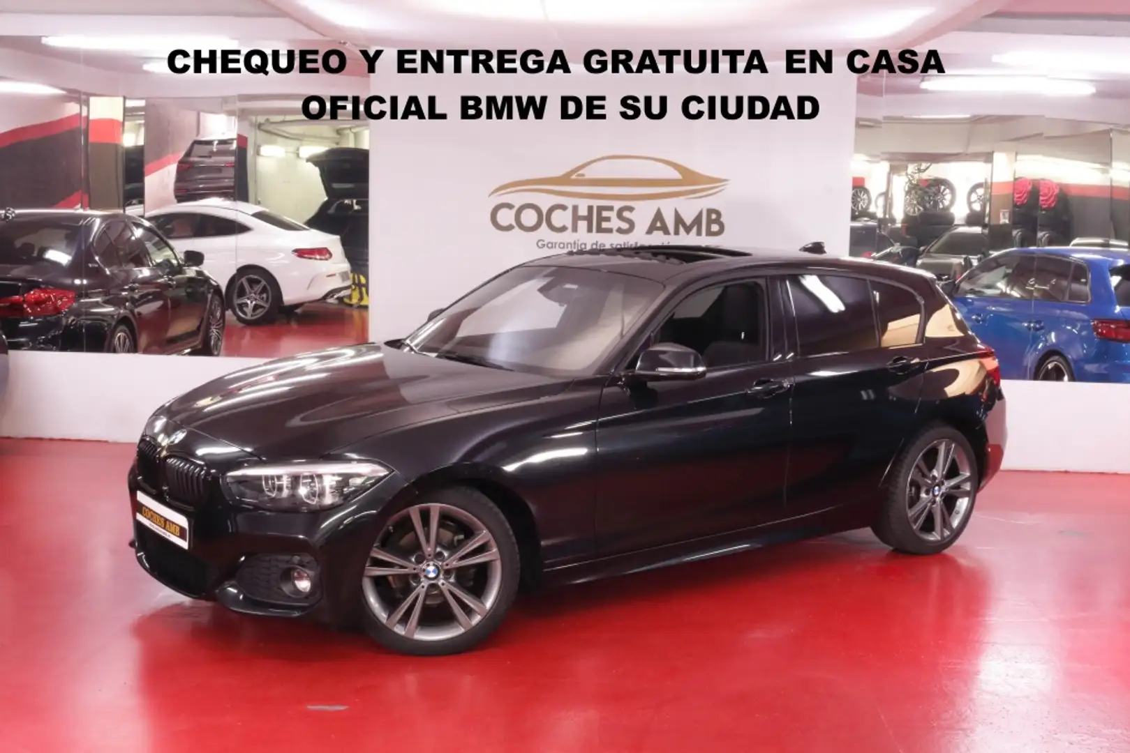 BMW 118 118iA Negro - 1