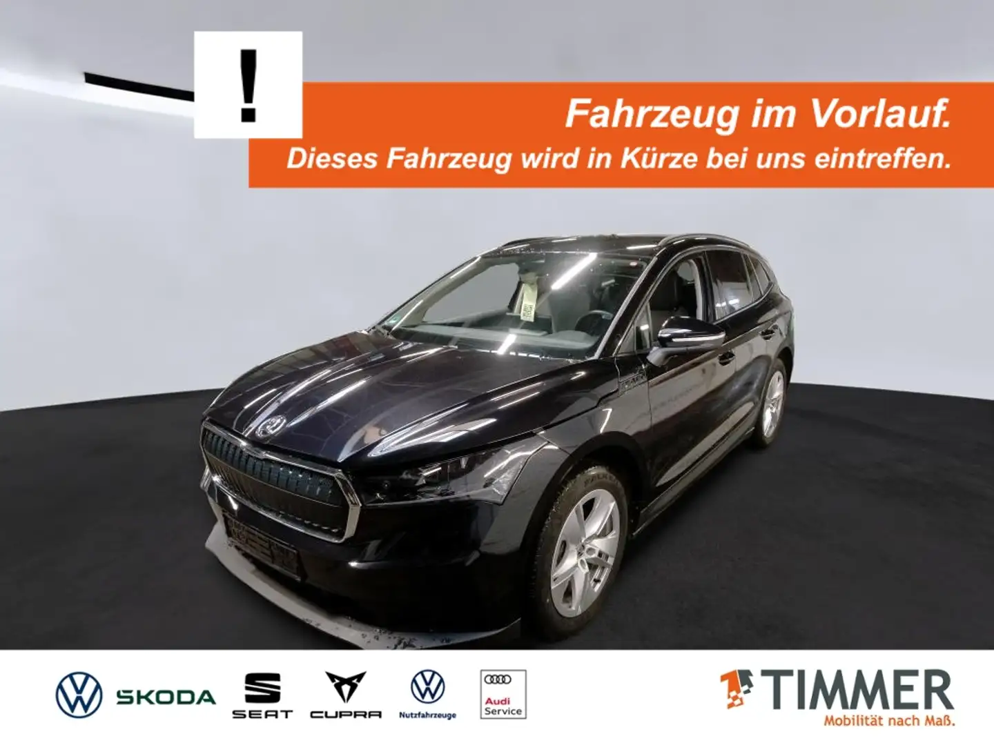 Skoda Enyaq 60 LOFT +WÄPU +19" +MATRIX +ACC +RKAM +NAVI +SHZ Schwarz - 1