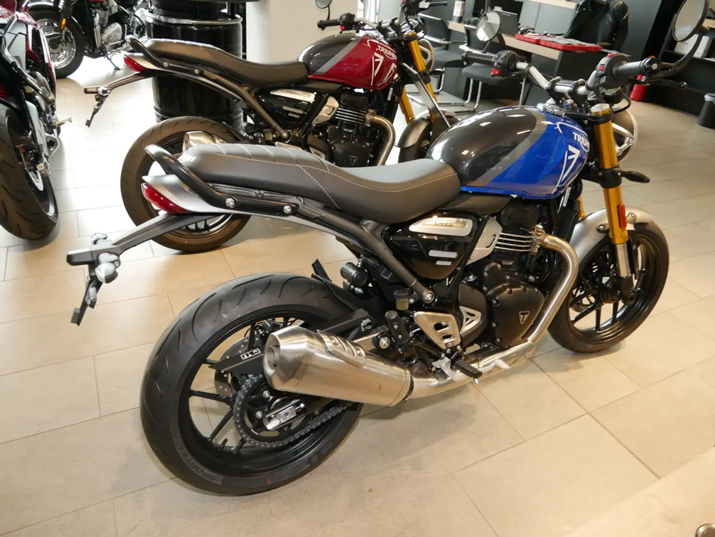 Triumph sofort verfügbar Blau - 2