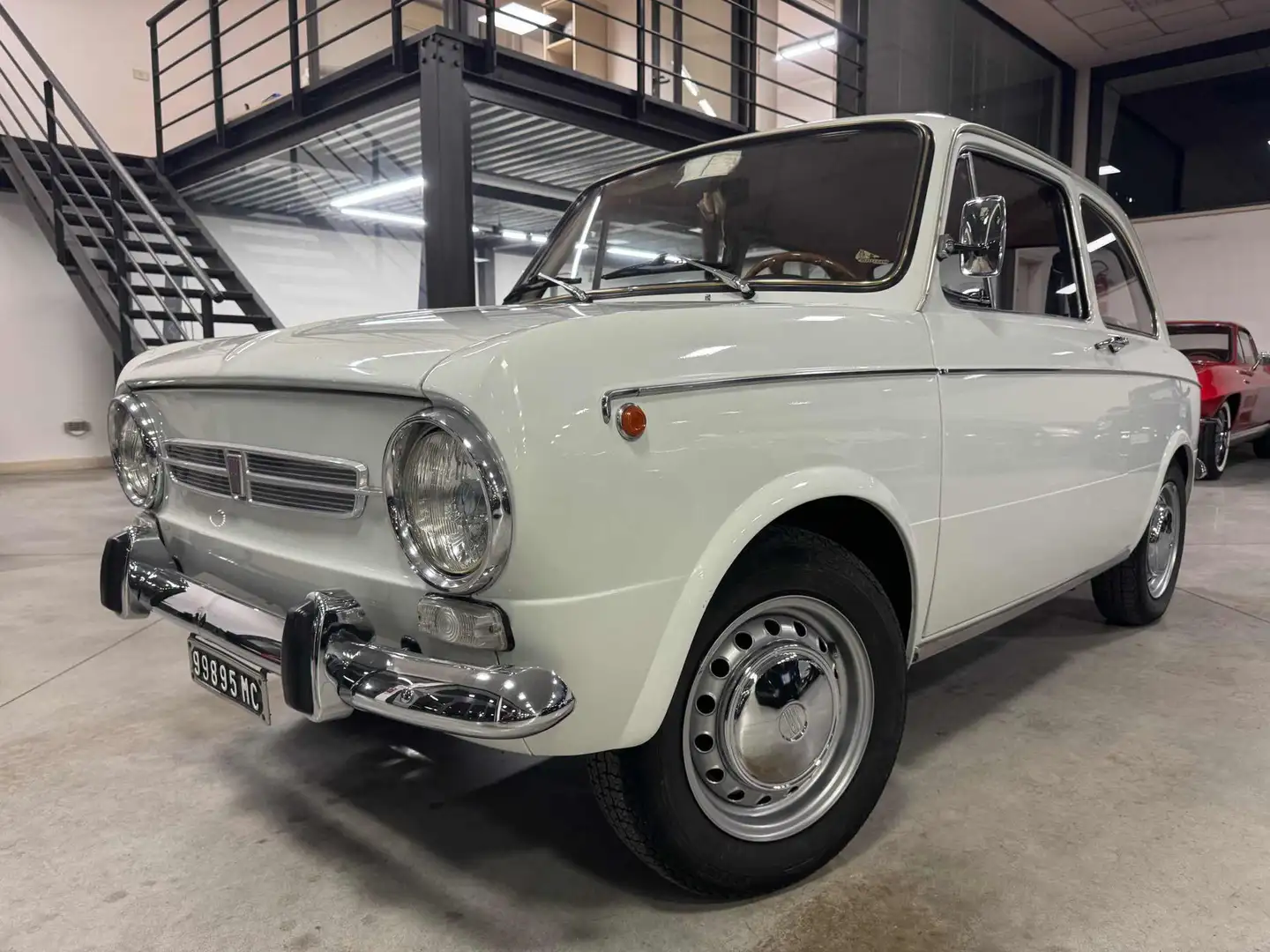 Fiat 850 Special ASI Blanc - 1