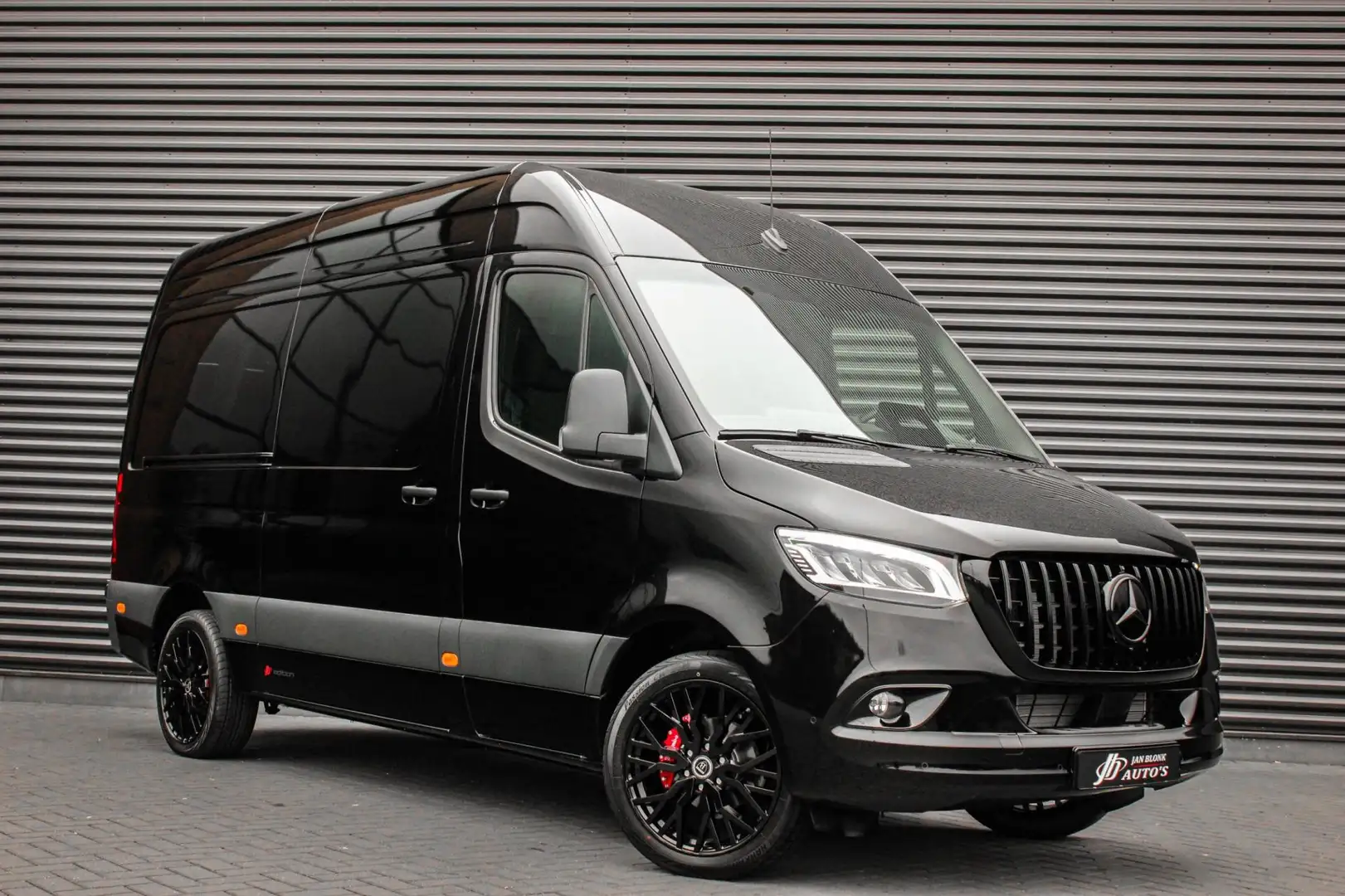 Mercedes-Benz Sprinter 319CDI L2H2 RWD 190PK FULL BLACK JB- EDITION / 350 Negru - 2