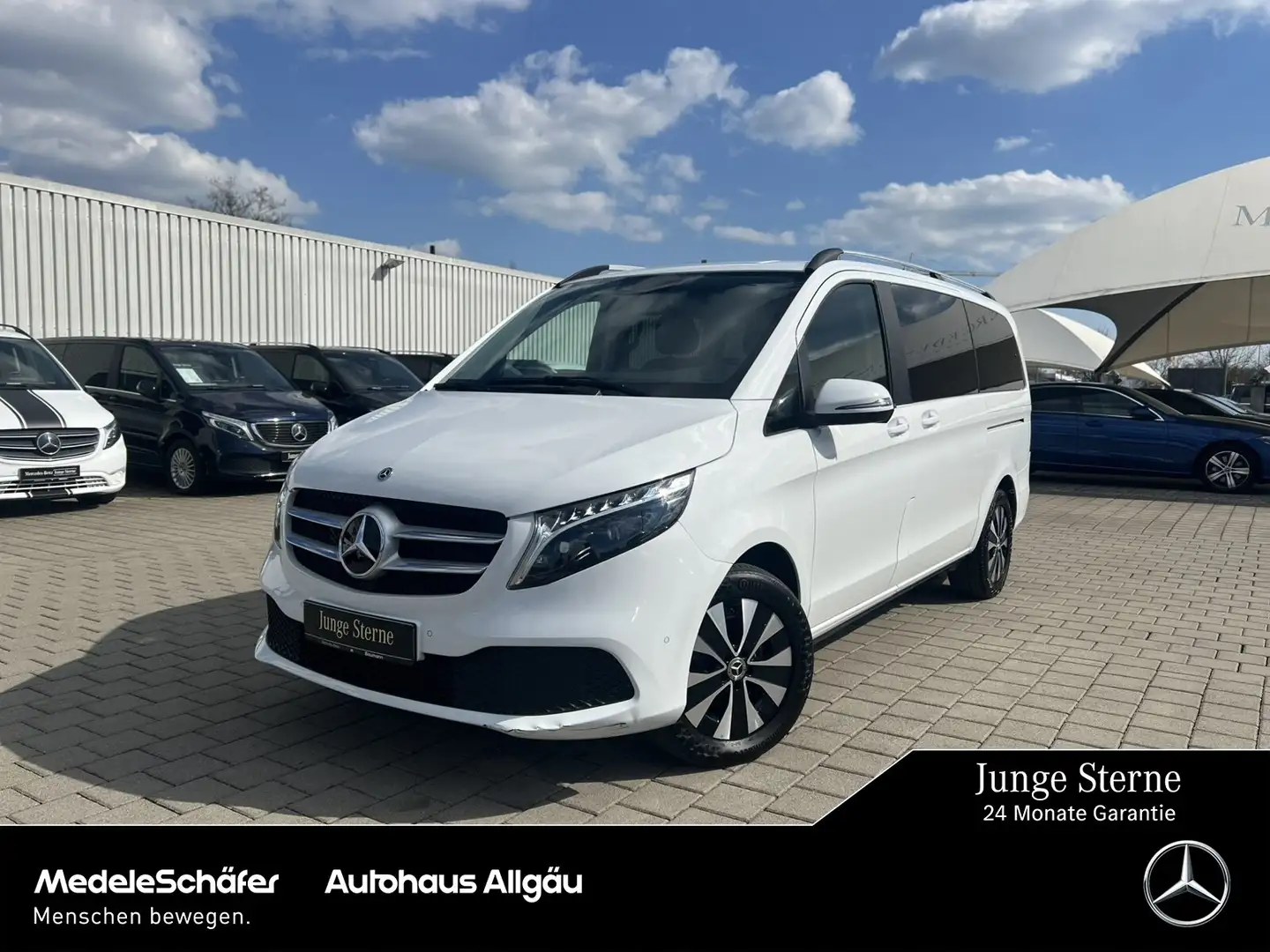 Mercedes-Benz V 220 V 220 d 4MATIC EDITION Lang LED EASY PACK 7SITZE Weiß - 1