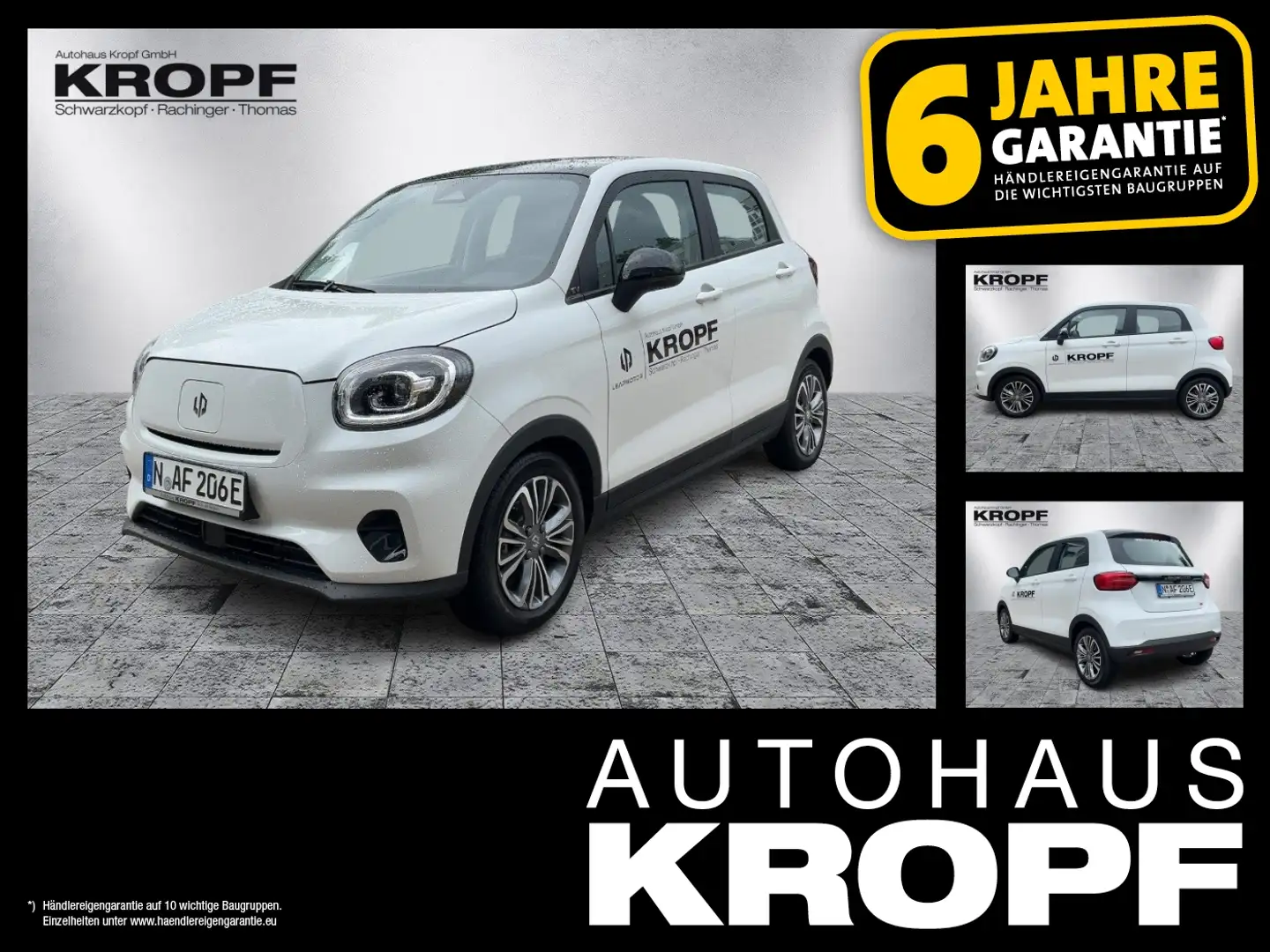 Leapmotor T03 37 70 kW BEV FIN ab 2,99%+Navi+Pano+SD+Kam. Blanc - 1