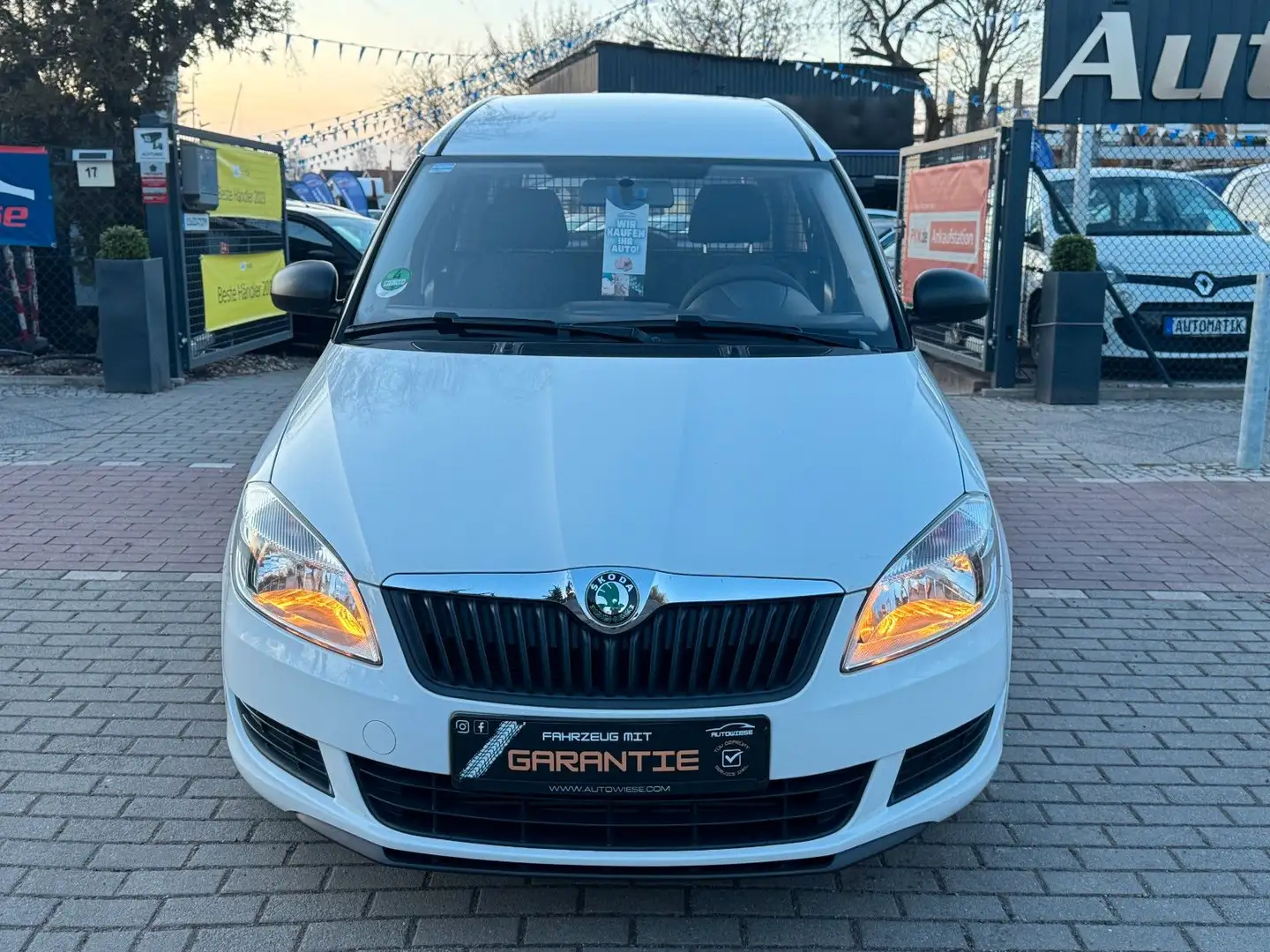 Skoda Praktik 1.2 TDI*Kasten*Klima*AHK*Allwetter* Blanco - 2