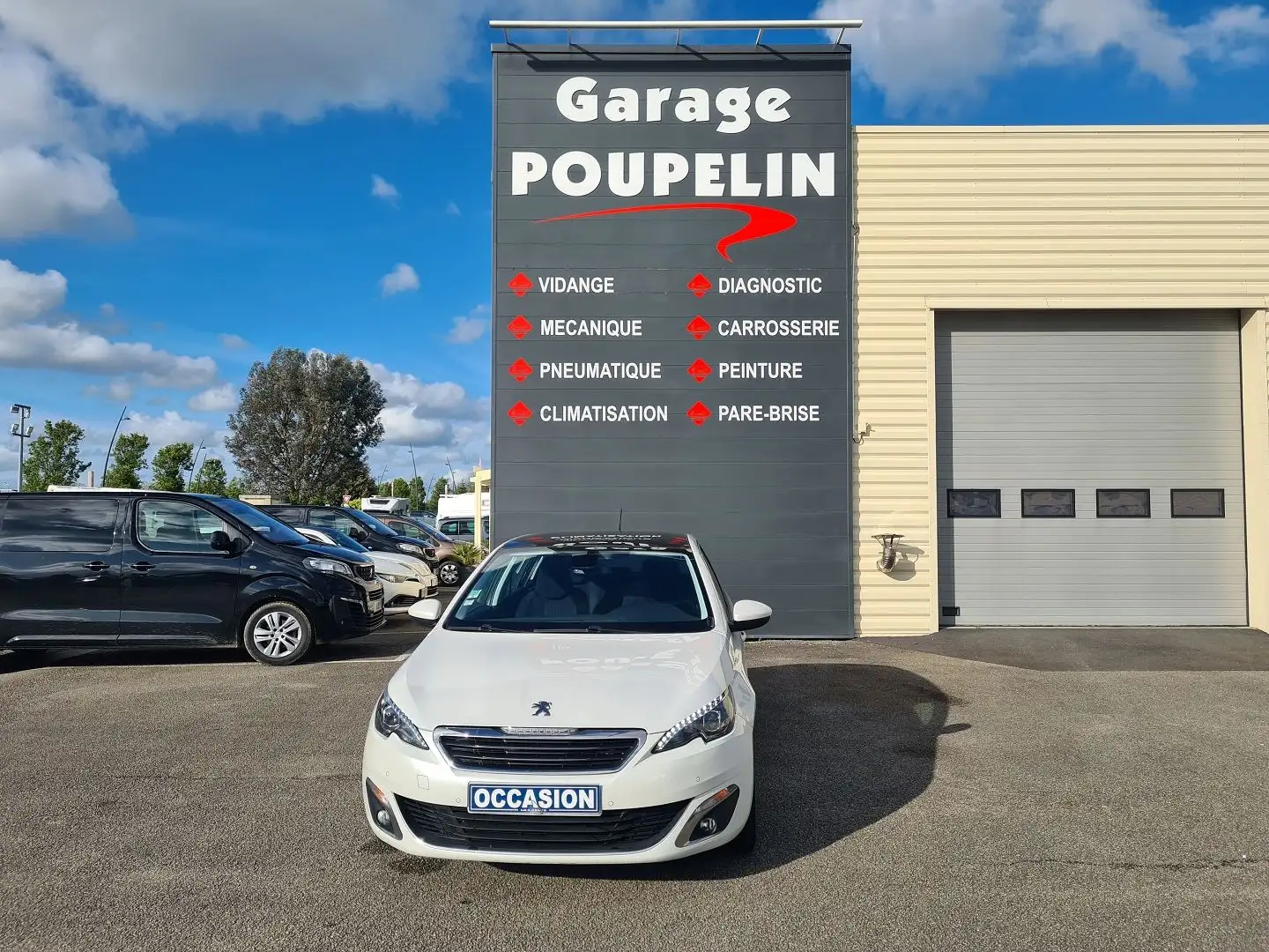 Peugeot 308 1.2 PURETECH 130CH ALLURE S\u0026S 5P Blanc - 1