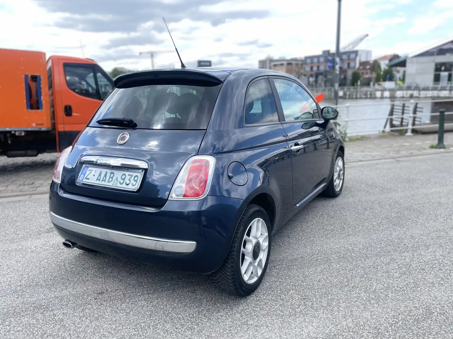Fiat 500 1.4i Sport MTA Bleu - 2