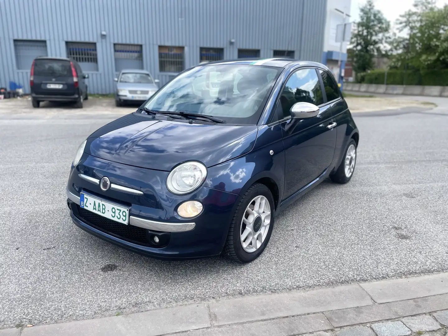 Fiat 500 1.4i Sport MTA Bleu - 1