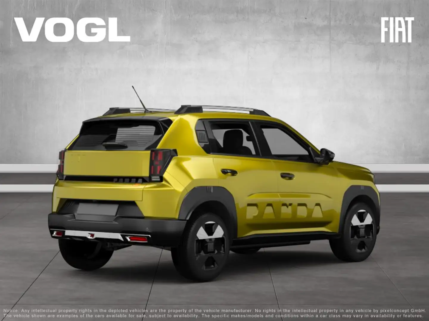 Fiat Grande Panda Hybrid LA Prima 1.2 eDCT 110PS Jaune - 2