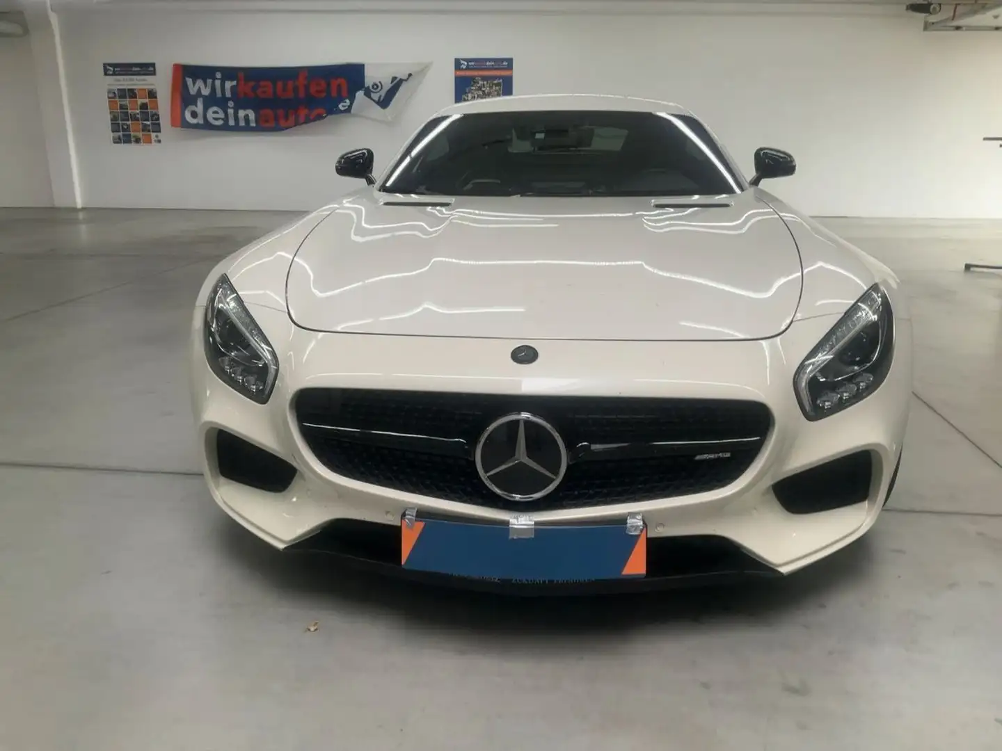 Mercedes-Benz AMG GT Coupé +LED+AERO+BURM+ACC+SCHALENSITZE+SHZ Blanc - 2