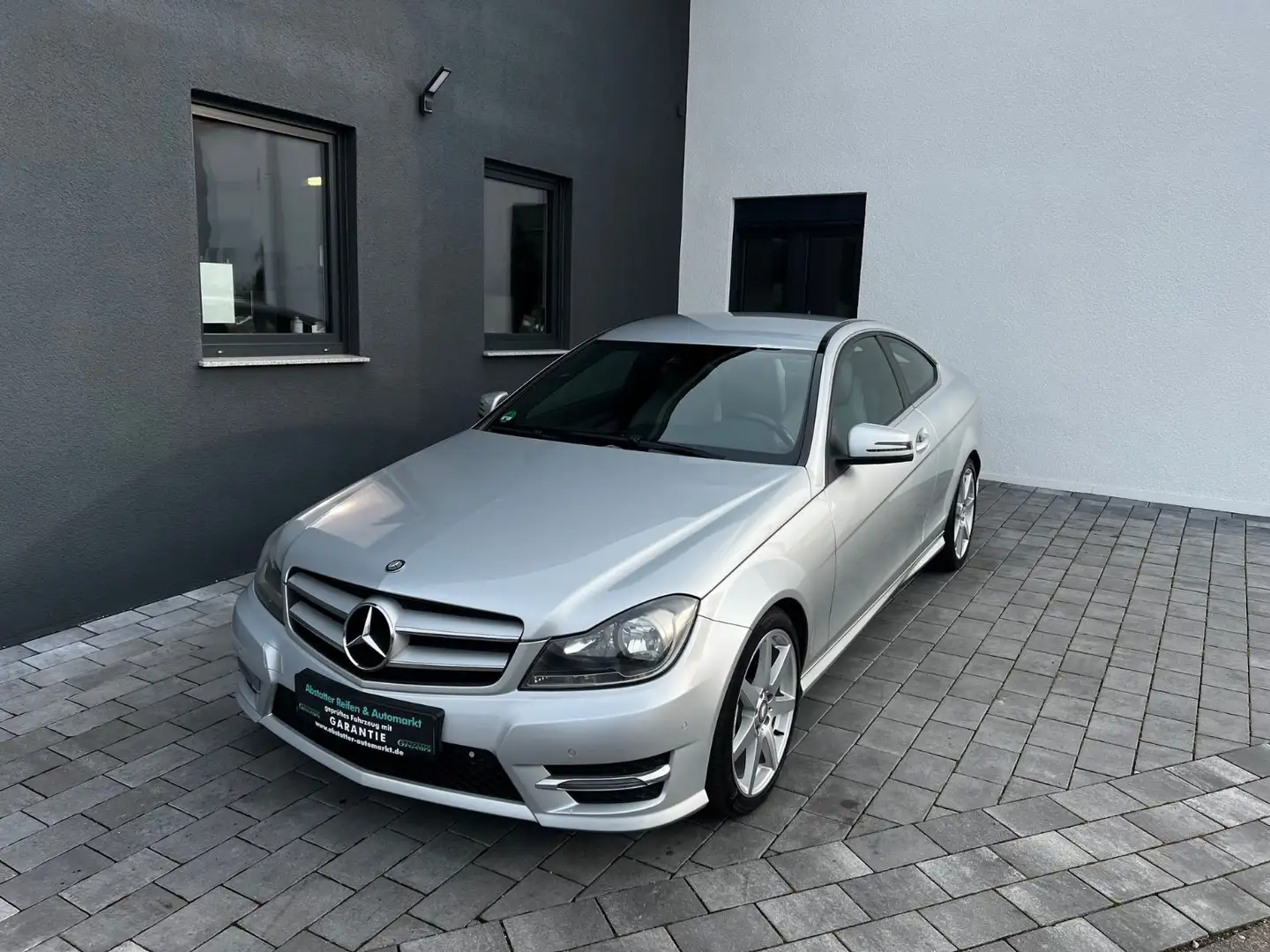 Mercedes-Benz C 220 Coupe CDI Automatik/AMG-Paket Silber - 1