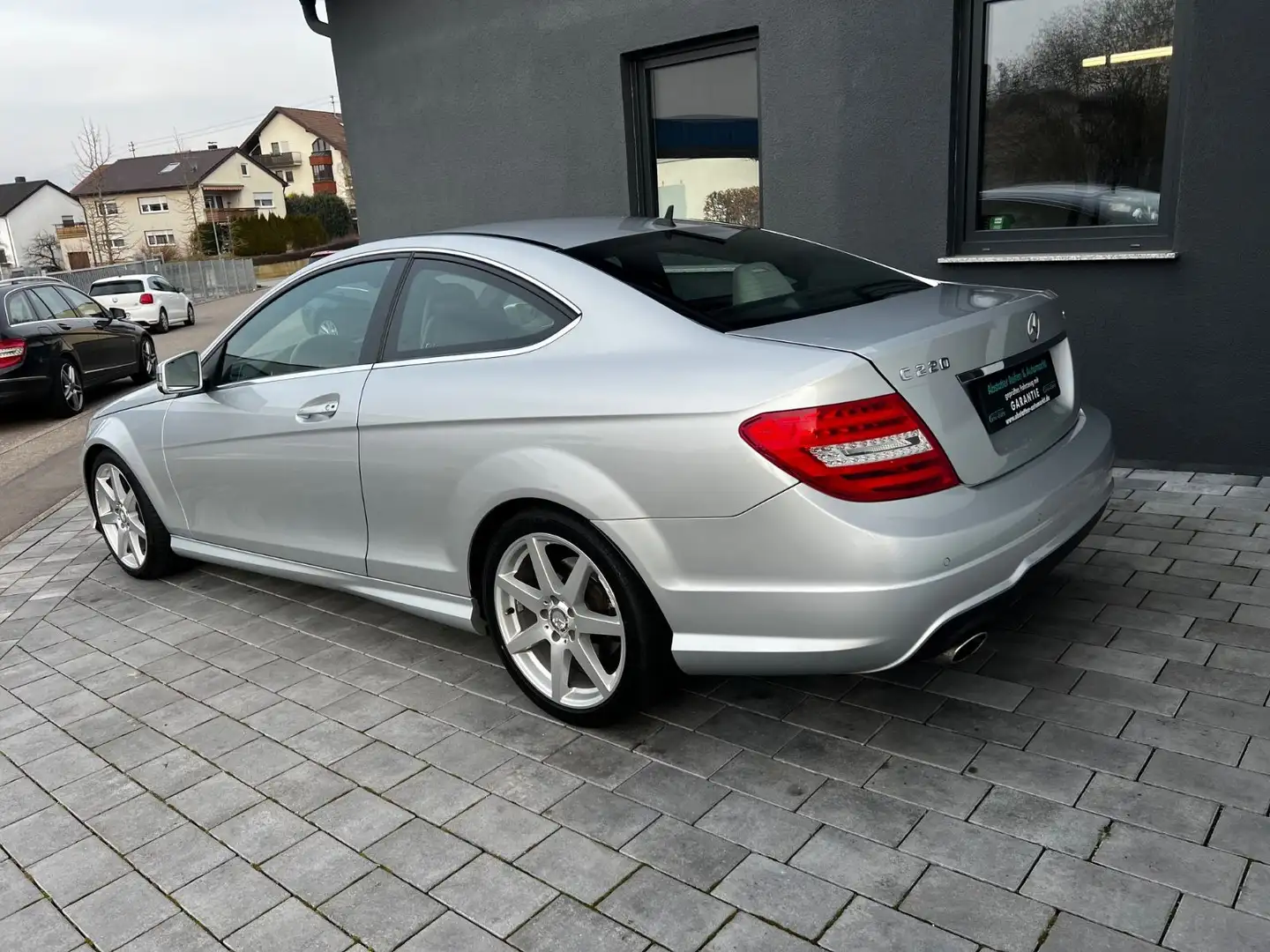 Mercedes-Benz C 220 Coupe CDI Automatik/AMG-Paket Silber - 2
