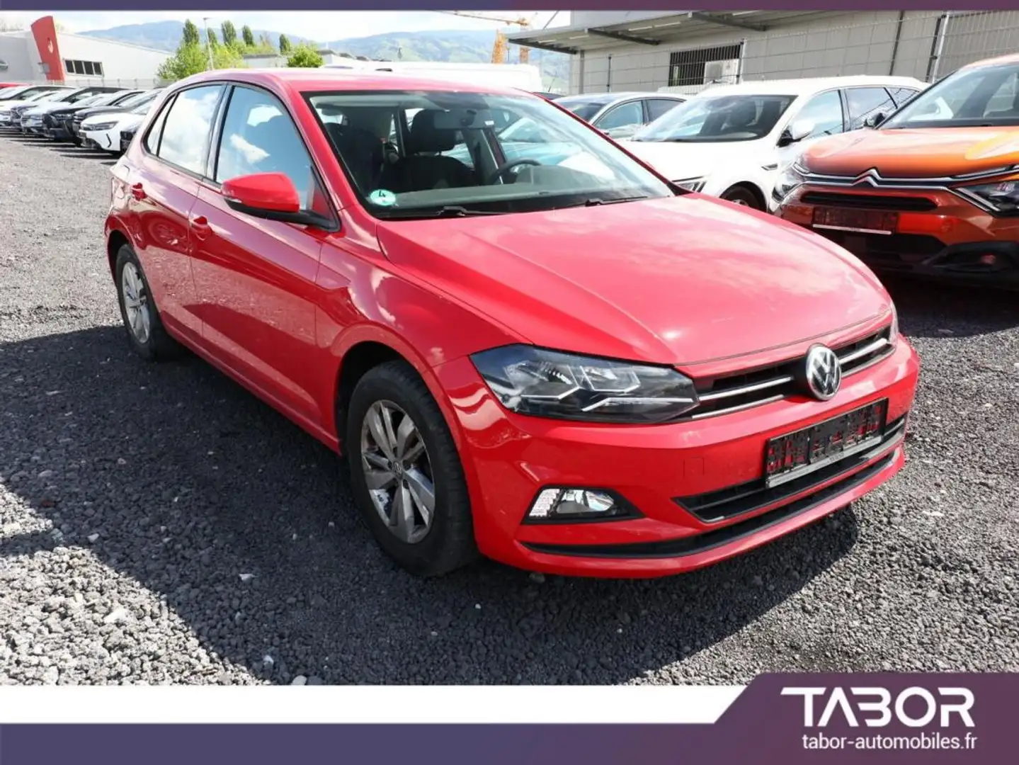 Volkswagen Polo 1.0 TSI 95 Comfortline Clima Rot - 2