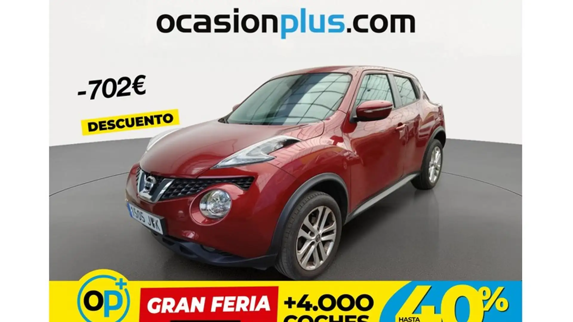 Nissan Juke 1.5dCi N-Connecta 4x2 Rojo - 1
