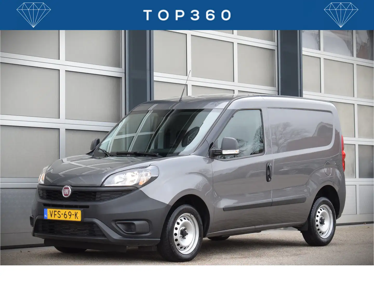 Fiat Doblo Cargo 1.6 MJ L1H1 23dkm! Nieuwstaat Grau - 1